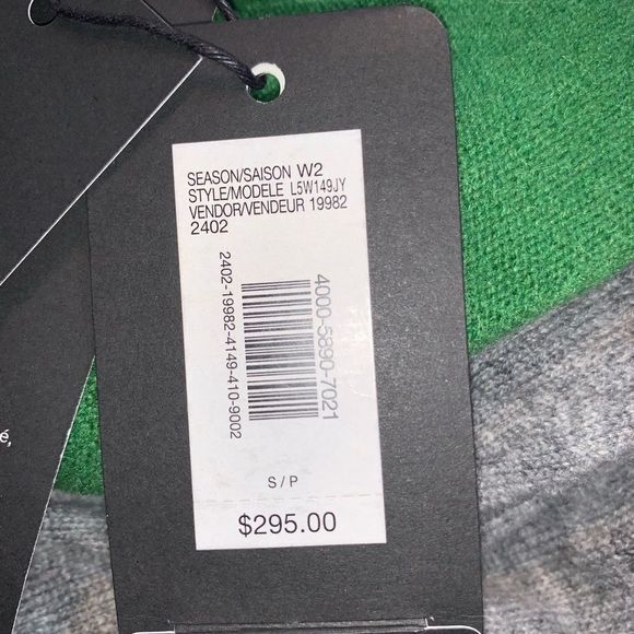 NWT Armani Exchange 100% Cashmere Comfy Warm Cozy Athleisure Wear - Picture 4 of 8